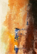 Malerei Kunst, Art, Acryl, Abstrakt, modern, orange, gelb