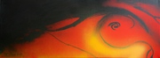 Nadine 2011, Kunst, Art, Akt, Acryl, Frau