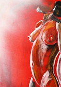 The Body 2013, Kunst, Art, Akt, Acryl, Frau
