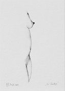 Akt,  Aquarell, Kunst, Art, Frau, schwarz-weiß