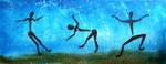 Raindancers 2010, Acryl, Kunst, Art, Malerei